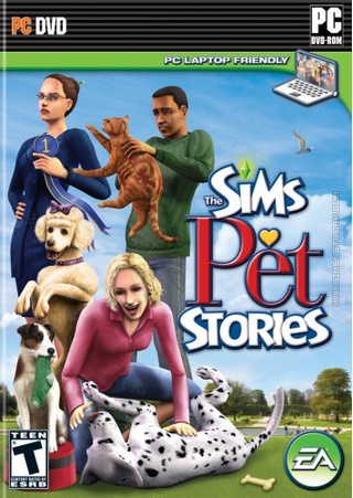 The Sims: Pet Stories box art packshot US