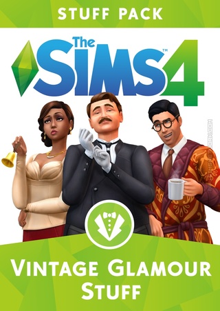 The Sims 4: Vintage Glamour Stuff packshot box art