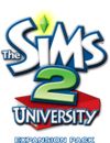 The Sims 2: University logo