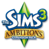 The Sims 3: Ambitions logo