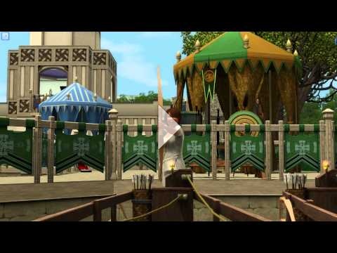 The Sims 3: The Duke of Bows Renaissance Faire - Archery #3