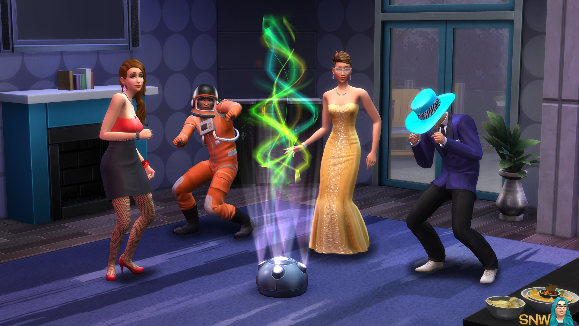 The Sims 4 Deluxe Party Edition on consoles PS4 Xbox One screenshot