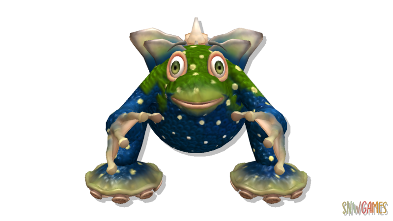 The Froggurrr Spore Creature by Rosana at SporeNetwork