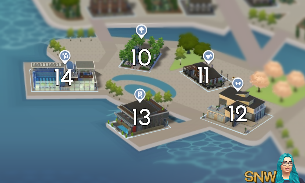The Sims 4: Windenburg world neighbourhood #3